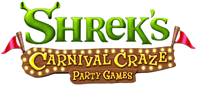 Shrek's Carnival Craze title screen for Nintendo DS